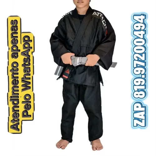 Kimono infantil Trançado para Jiu-jítsu