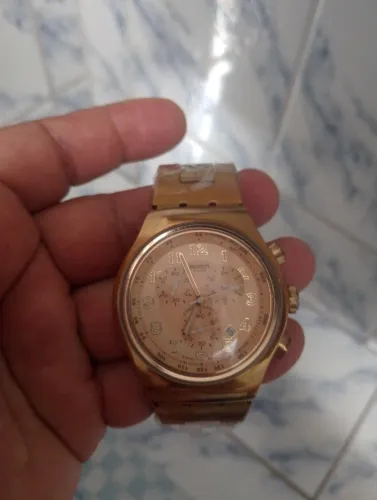Relógio Swatch primeira linha todo funciona todos ponteiros funciona 