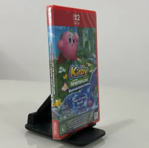 Kirby And The Forgotten Land + Star Crossed World Nintendo Switch 2 Ótimo Estado