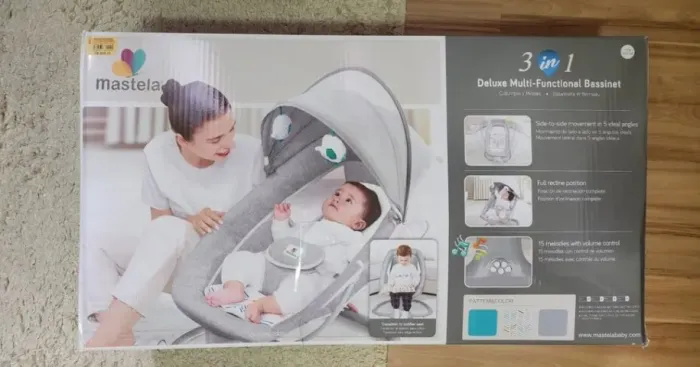 Cadeira de Descanso Mastela Techno Cinza 8104