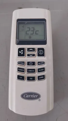 Controle para ar condicionado piso teto CARRIER original seminovo no estado