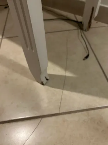 Mesa de Escritório / Escrivaninha Branca com Gaveta - Ótimo Custo-Benefício