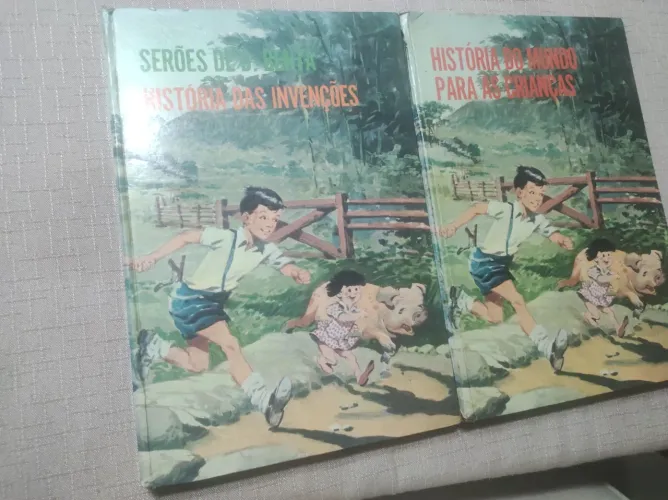 Livro do sítio do Pica-pau Amarelo de Monteiro Lobato volume 5 e 6