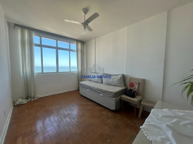 Kitnet para alugar 1 quarto vista mar José Menino Santos SP