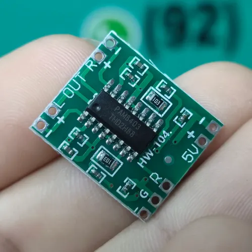Amplificador de som 2*3w 5v Estéreo