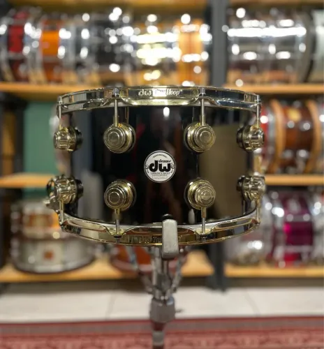 Caixa Dw Collectors 14x8 Black Nickel Over Brass