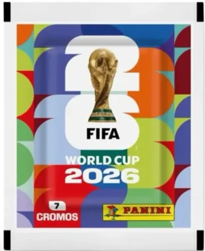 Figurinha da copa 2026. Valor unitário.
