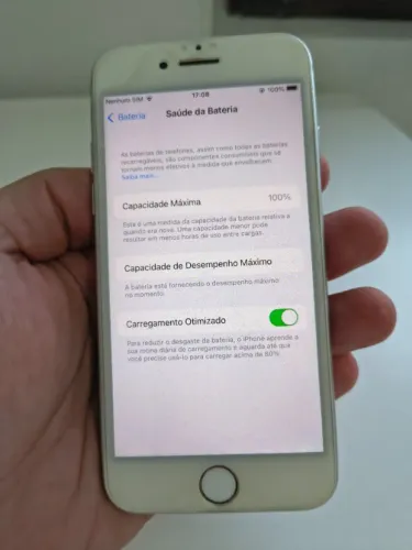 iPhone 7 256 Gb Prata - Excelente Estado De Conservação (Usado)