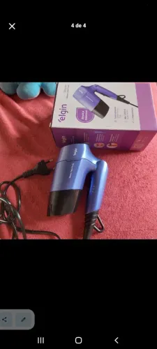 Secador de cabelo portátil