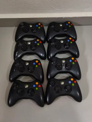 Lote controles originais Xbox 360 com defeito