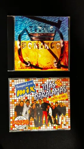 CD TITÃS + PARALAMAS - 2 CD´S ORIGINAIS ( COMBO ESPECIAL )