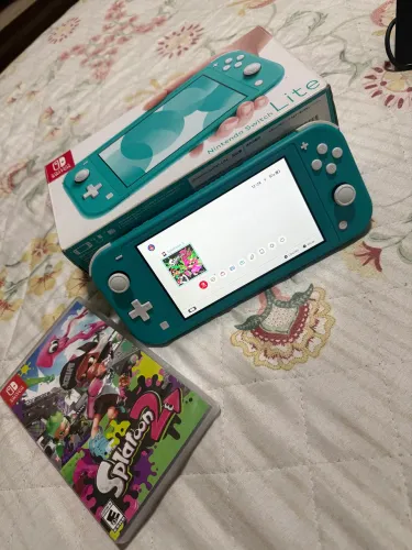 Switch lite + Splatoon 2