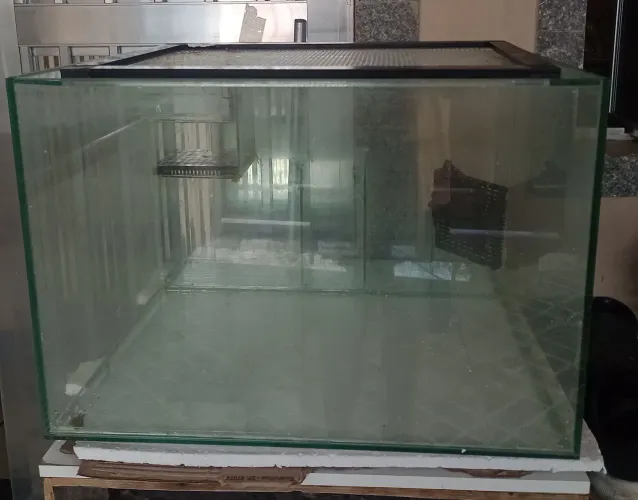 Aquário sump traseiro+tela protetora+armário+skimmer 