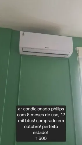 Ar condicionado já desinstalado novo