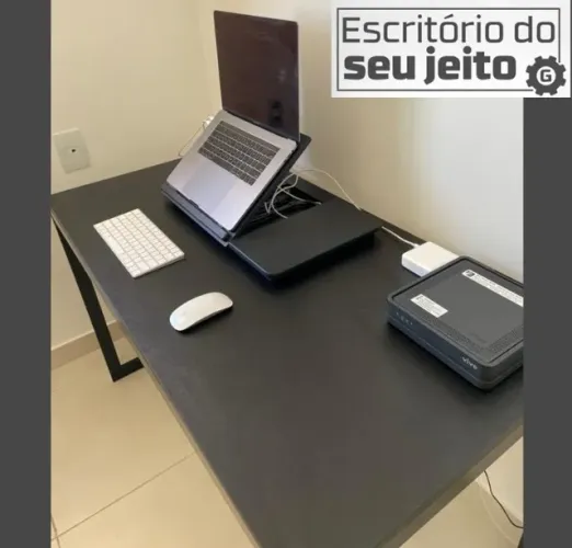 Birô Reforçado 120cm NOVO Mesa Multiuso para Computador de Escritório estudo Escrivaninha