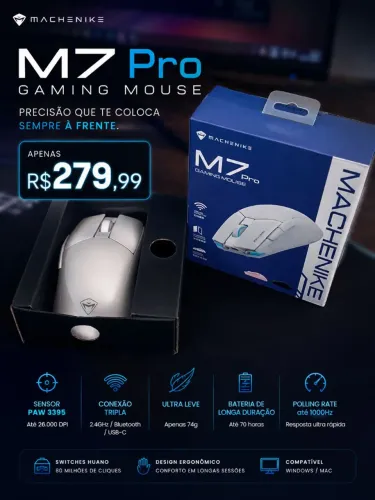Mouse machenike m7 pro white