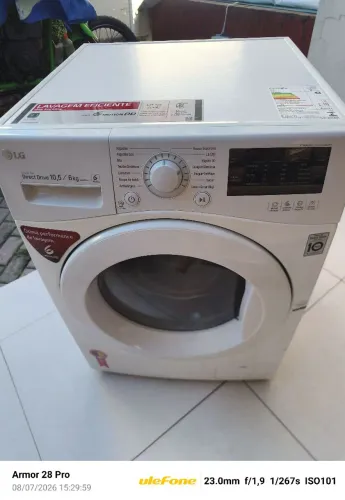 Lava e Seca LG 10.5 KG SEMI NOVA