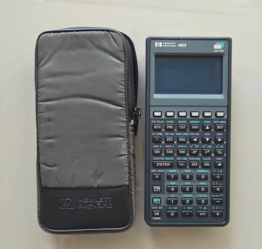 Calculadora Gráfica HP 48GX - Funcionando 100% + Capa Original HP