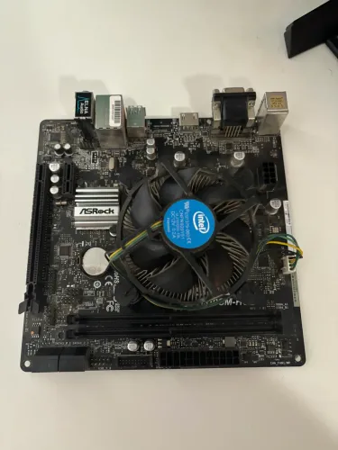 Placa Mãe ASUS H310CM-HG4 COM PROCESSADOR i5 9400F e pasta térmica