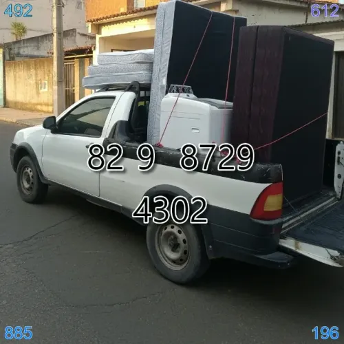 frete para mudança e carreto disponível agora