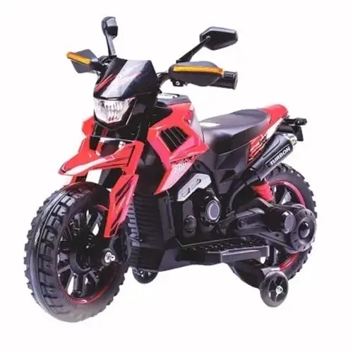 Moto Elétrica Infantil Turbon com Rodinhas Vermelho - Zippy Toys
