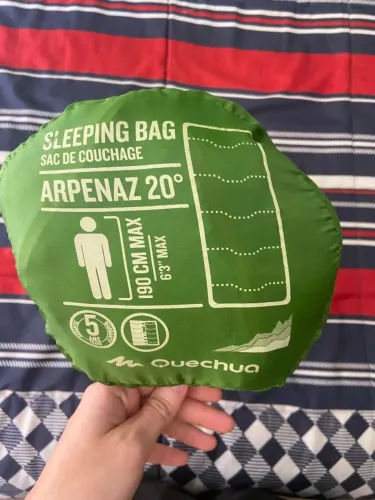 saco de dormir quechua arpenaz 20 graus