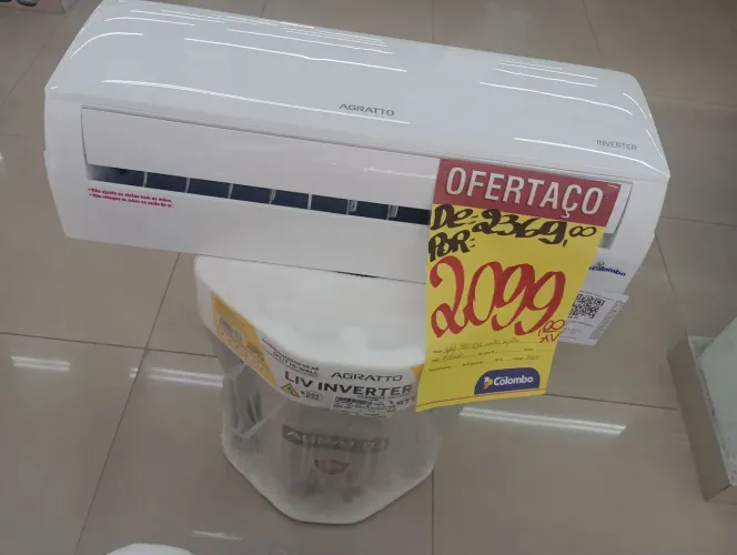 Ar condicionado split Agratto 9000 btus