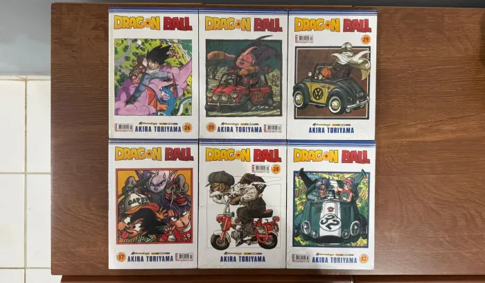 Mangas Dragon Ball lacrados 