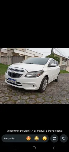 Chevrolet Onix Hatch LT 1.4 8V Flex Power Mec. 4P 2016
