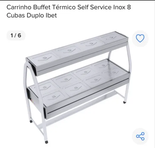 Carrinho Buffet