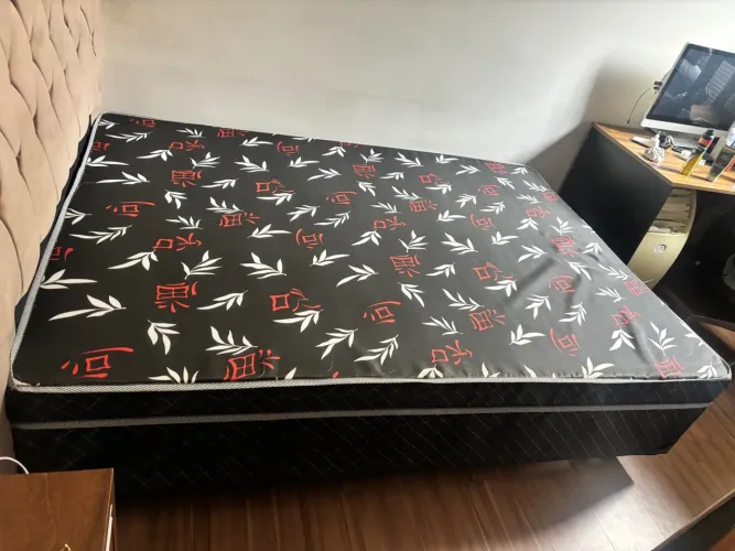 Cama box casal
