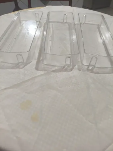 3 Prateleiras de porta originais geladeira Eletrolux DF80 / DF80X / DF82 / DF82X