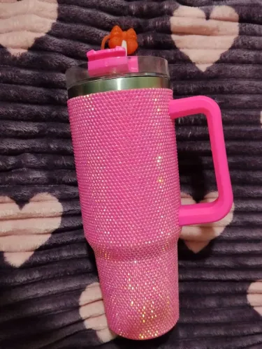 Copo térmico rosa