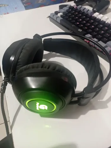 Headset Gamer Fortrek RGB com fio