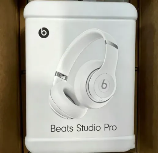 Beats Studio Pro Branco na Caixa Novo