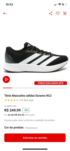 ADIDAS DURAMO RC2