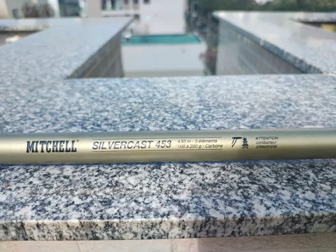 Vara de fibra de carbono e bolsa