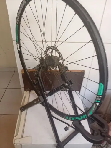 Alinhamento de aro de bicicleta