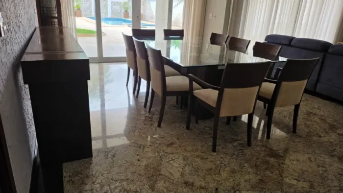 Mesa de jantar 10 lugares