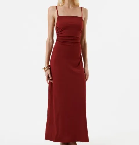 Vestido festa, formatura, casamento vermelho vinho