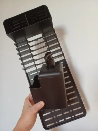 dispenser detergente e escorredor louça
