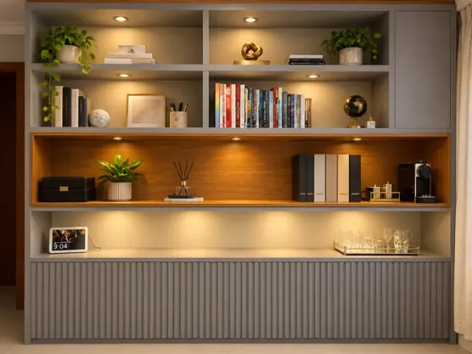 Armário Planejado Premium para Escritório ou Home Office