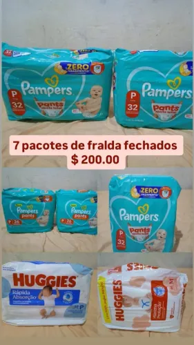 Fralda descartável