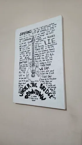 Quadro Red Hot Chili Peppers (Under the Bridge)