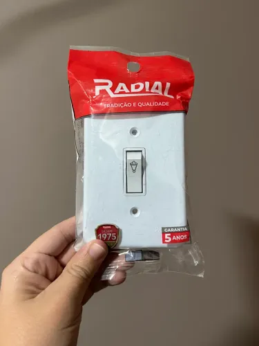 Tecla para campainha RADIAL