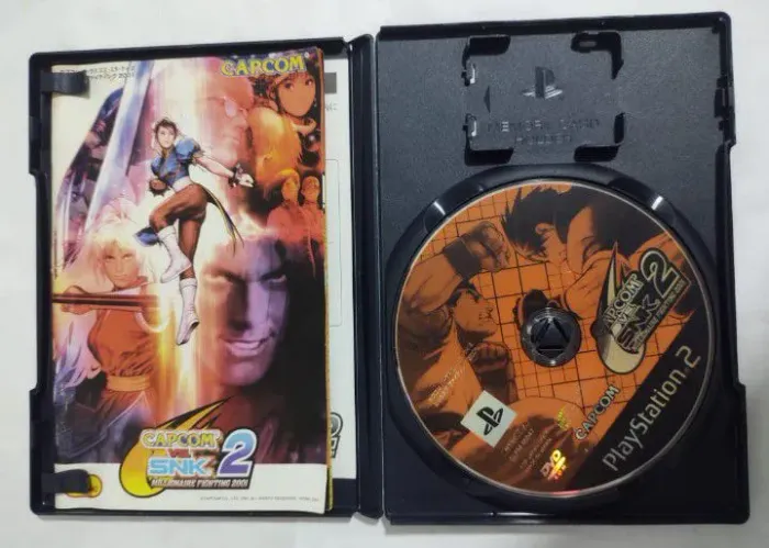 Jogo Capcom Vs SNK 2 Original Playstation 2 Ps2