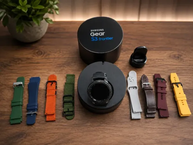 Smartwatch Samsung Gear S3 Frontier Preto Completo