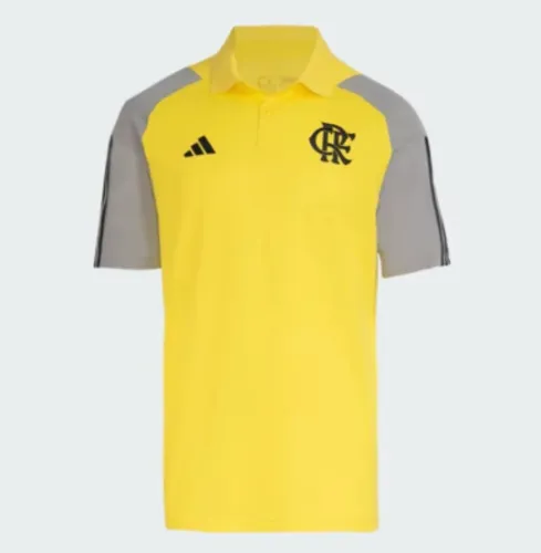Camisa POLO FLA amarela M ou G original masculina. 