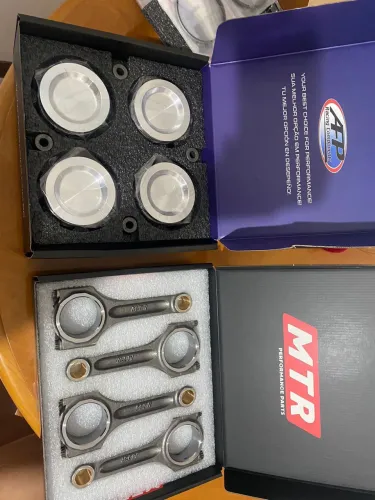 Pistão e biela forjado ap 1.9 83mm
