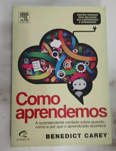 Livro Como Aprendemos - Benedict Carey